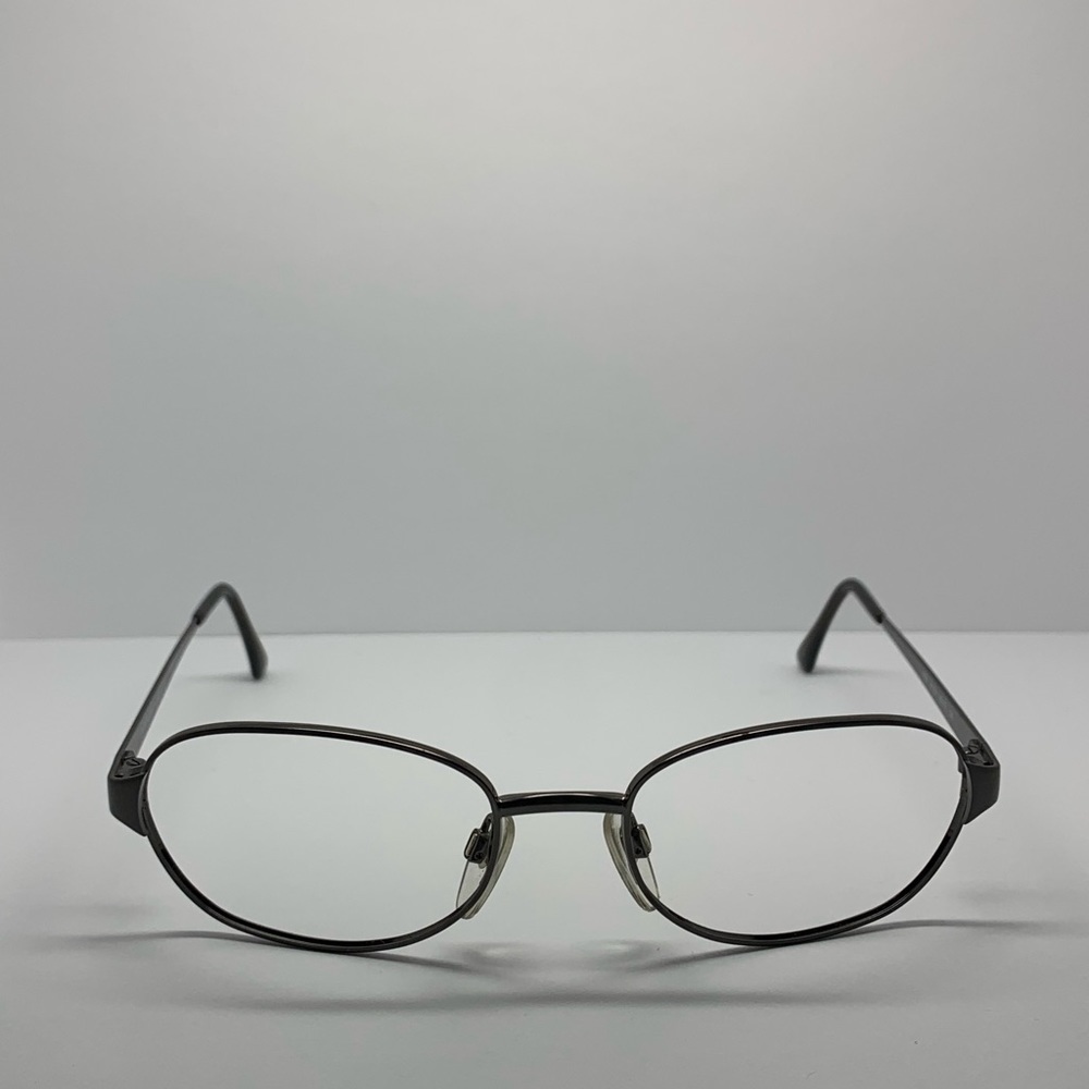 Anne Klein K1004 Gray Oval Sunglasses Frames